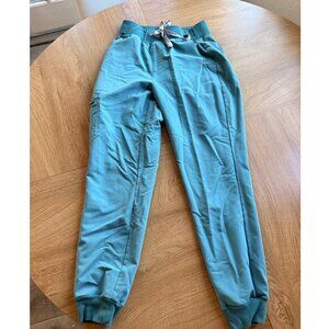 Figs Hydrogreen Zamora High Waisted Joggers Scrubs